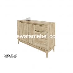 Multipurpose Cabinet  Size 120 - Garvani CORSA SB 120 / Dakota Oak